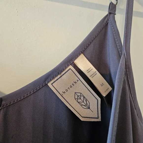 Indygena Aerel Women's Sleeveless Casual Knee length Dress Grey Size Medium. - Picture 13 of 14